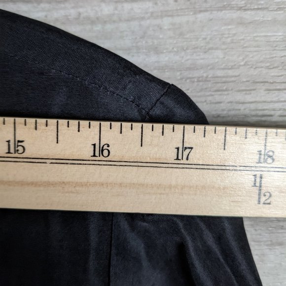 Yi Lin* Women's Long Sleeve Button Down Curved Hem‎ Floral Silk Blouse~ Large - Picture 6 of 11